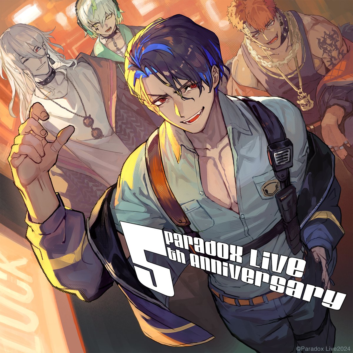 ⠀⠀⠀⠀#パラライ5周年 ⠀⠀記念イラスト第2⃣弾