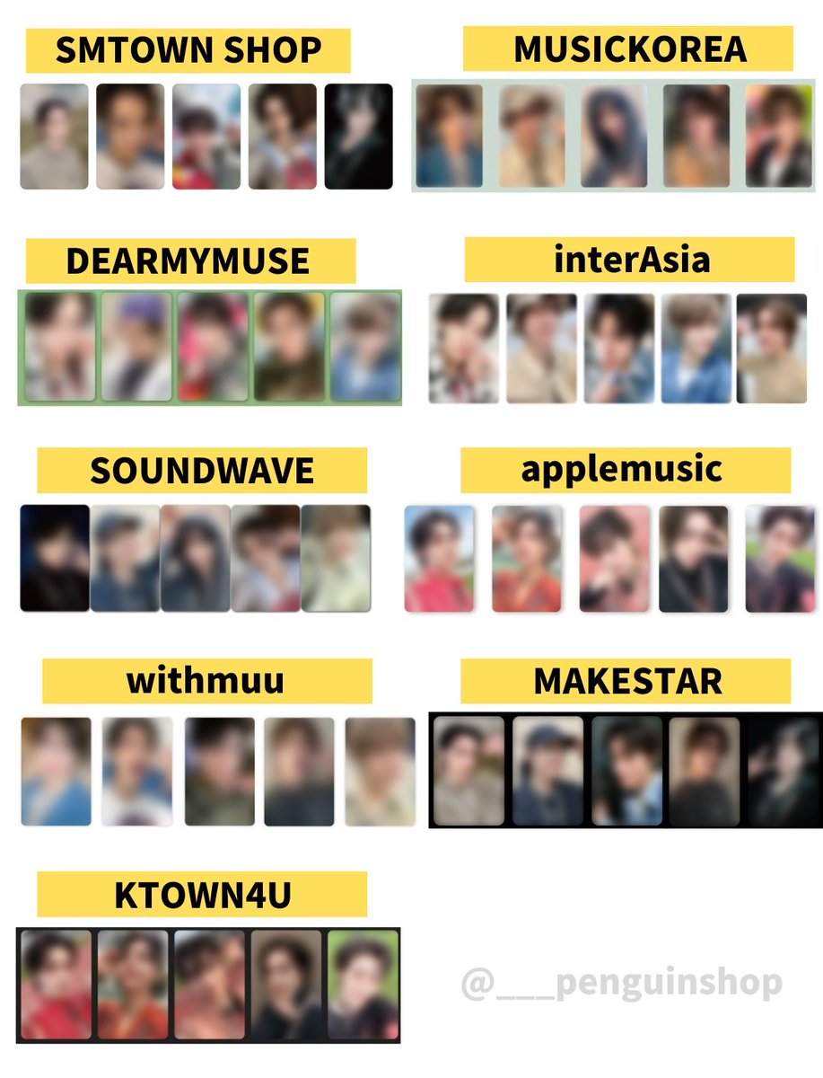 🤍🤍🤍 #WayV [FREQUENCY] 🤍🤍🤍 📍店舗特典まとめ 予約リンクは引用