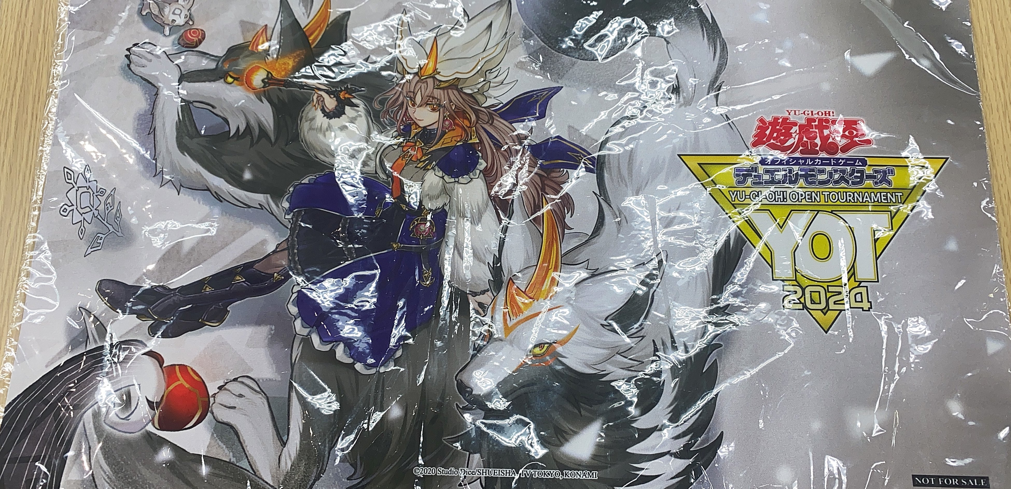 遊戯王白き森のシルヴィプレイマット YOT YOTSG