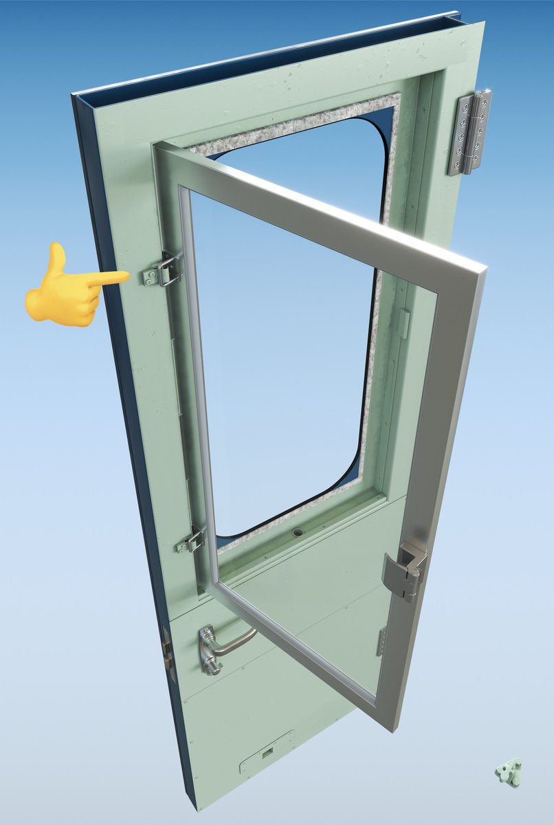 E1系MAX 乗務員室扉窓 M3 E1系MAX 乗務員室扉窓 M3 JR東日本 E1系