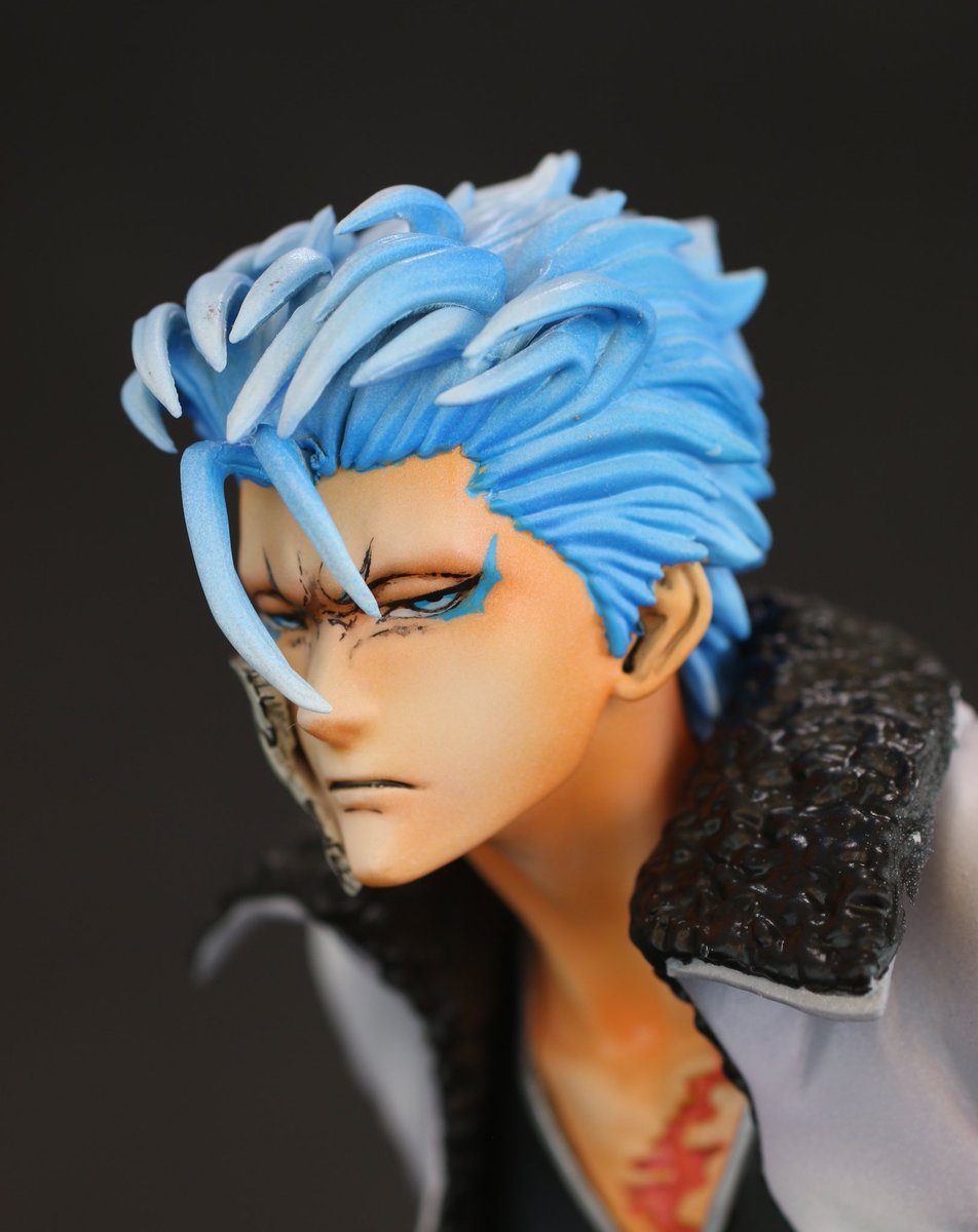 一番くじ BLEACH グリムジョー フルリペイントしました🎨 別角度の写真