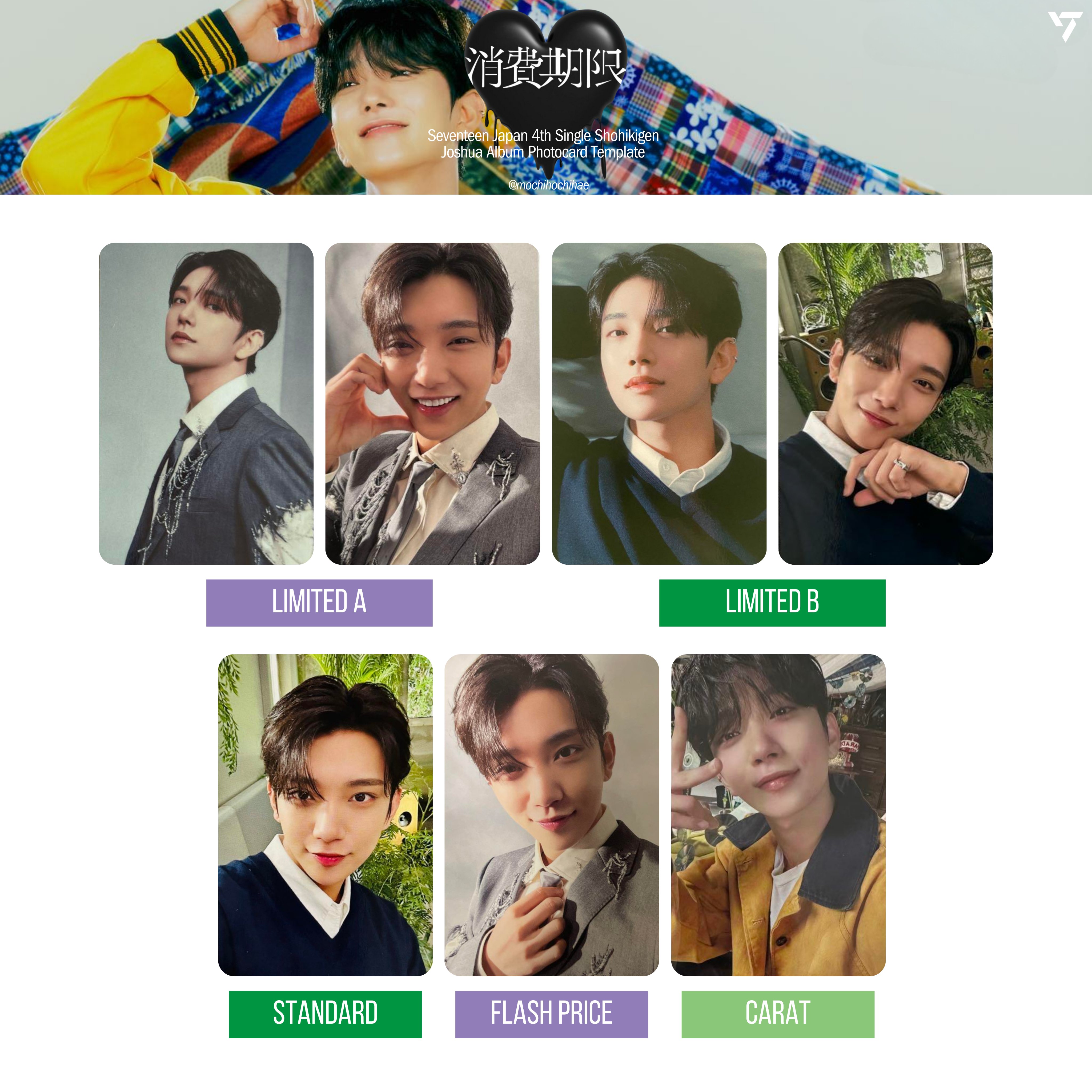 attacca ジョシュア サノク トレカ SEVENTEEN 9th mini album Attacca