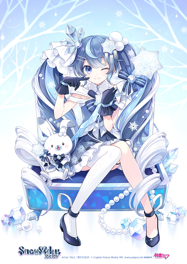 SNOW MIKU 2025】 ビジュアル紹介のお時間です！❄ 本日はつなこさん