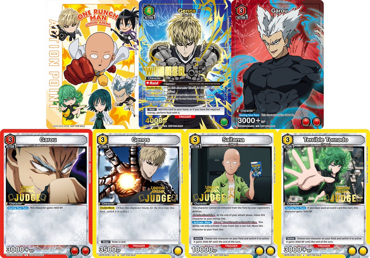 英語版 #ユニアリ #ワンパンマン #UNIONARENA_EN #onepunchman SR / UR