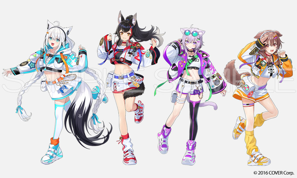 この度、ホロライブ所属ユニット「ホロライブゲーマーズ」6周年記念