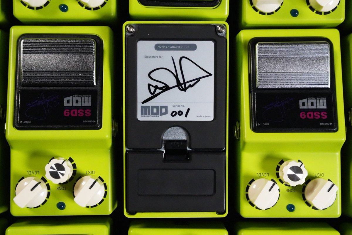 Maxon SSD9/Super Sonic Distortion Modified by Susumu Tamura