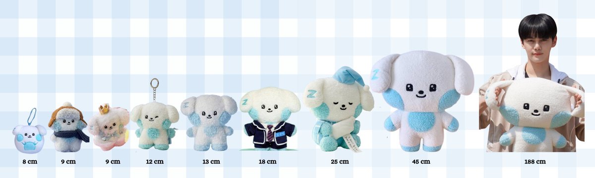 zeroniサイズ比較④ ギュニニ(ギュビン) #ゼロニ #ZB1 #gyunini #ゼベワン