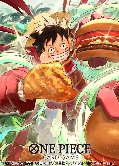 モス福袋」にてモスバーガーオリジナルイラストのONEPIECEカードゲーム