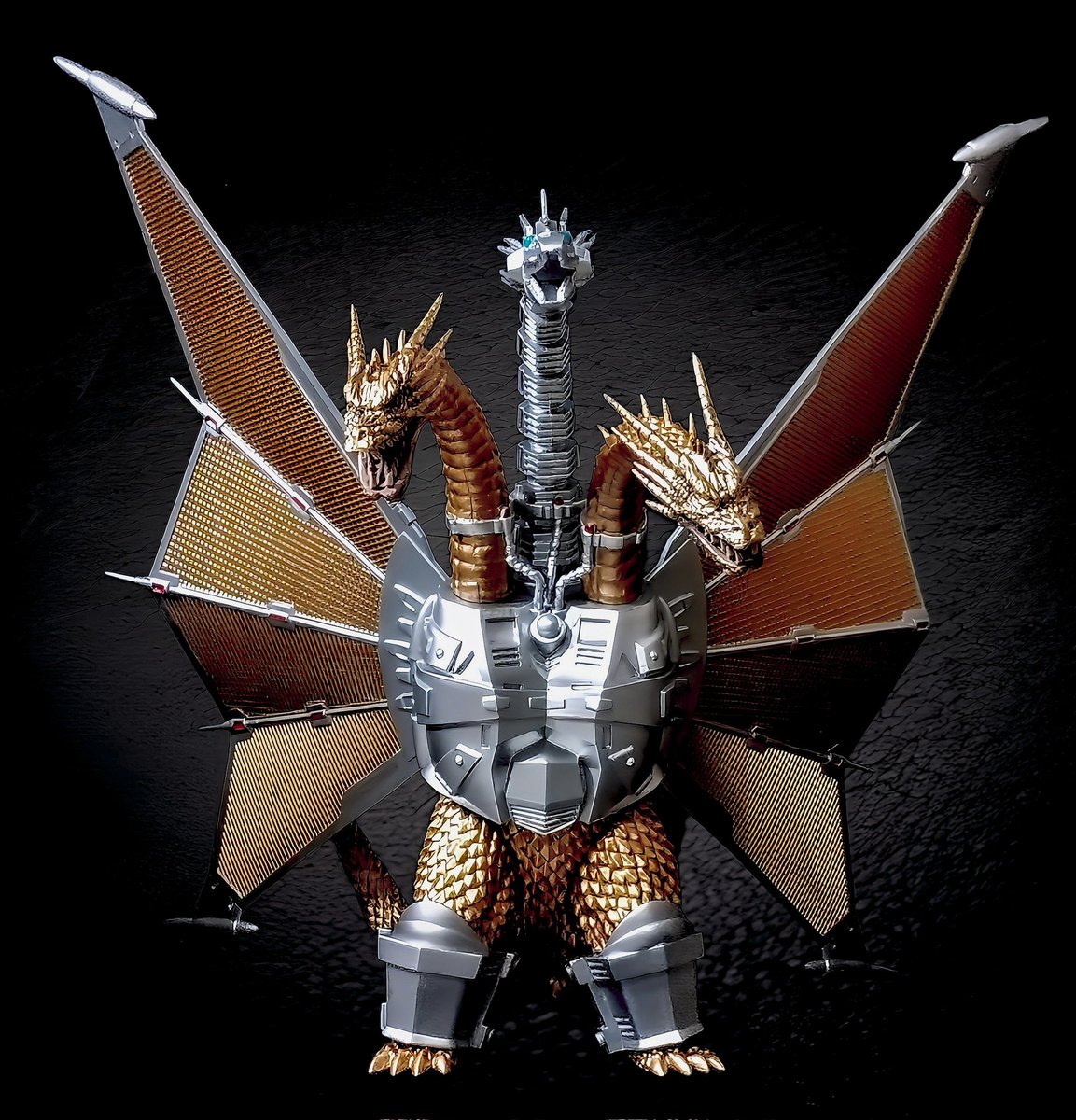 デアゴスティーニ 東宝怪獣コレクション メカキングギドラ1991 製品版