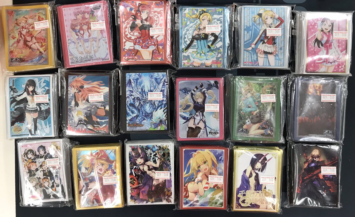 サプライ 販売情報】 こちらのスリーブ入荷致しました✨ レジ前の