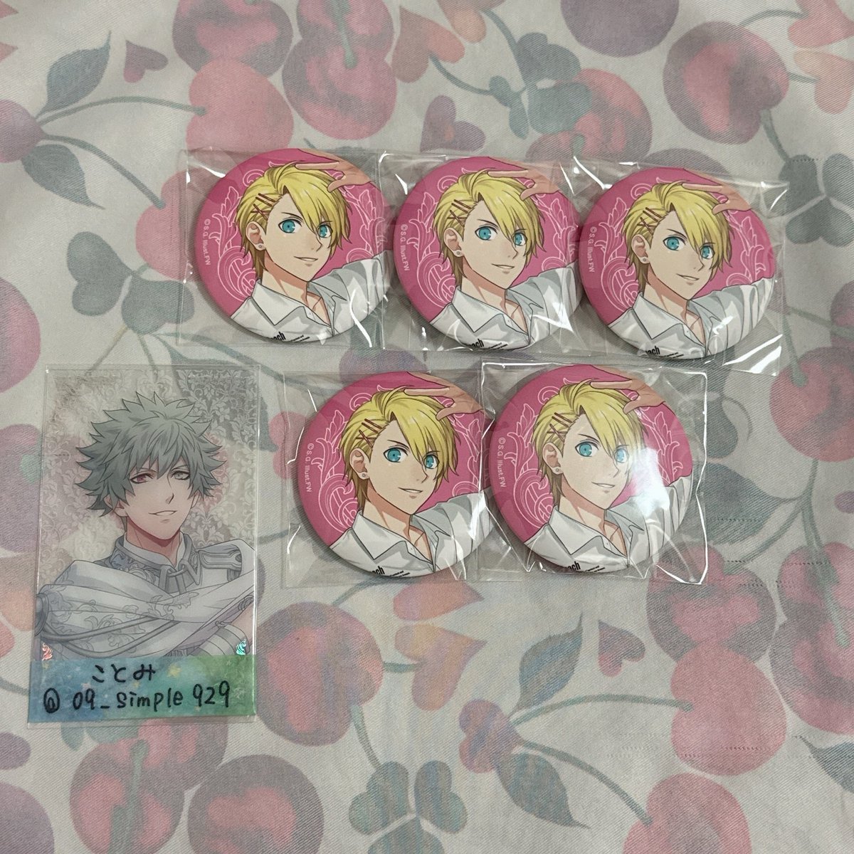 交換】 うたプリ グラショ FP 缶バッジ 缶バ Colorful Fragrance