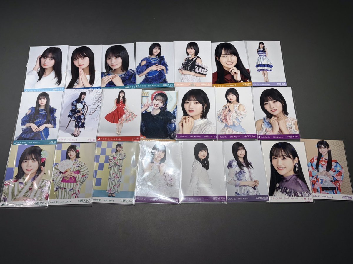 乃木坂46 生写真情報】 画像のものコンプ、シングルともに入荷しました
