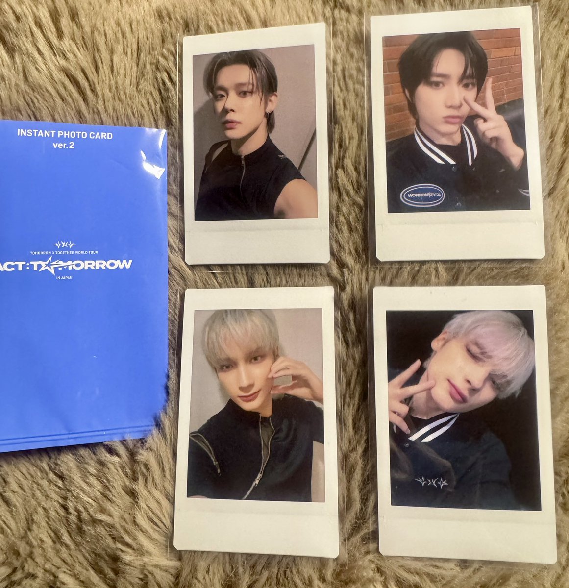 トゥバ TXT チェキ トレカ インスタントフォトカード ver.2 郵送にて