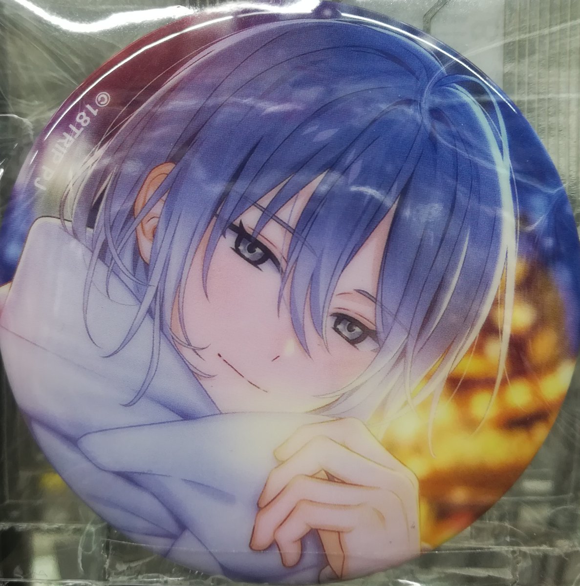 商品紹介】 #エイトリ 当店ではエイトリ・蜂乃屋凪の等身絵柄缶バッジ