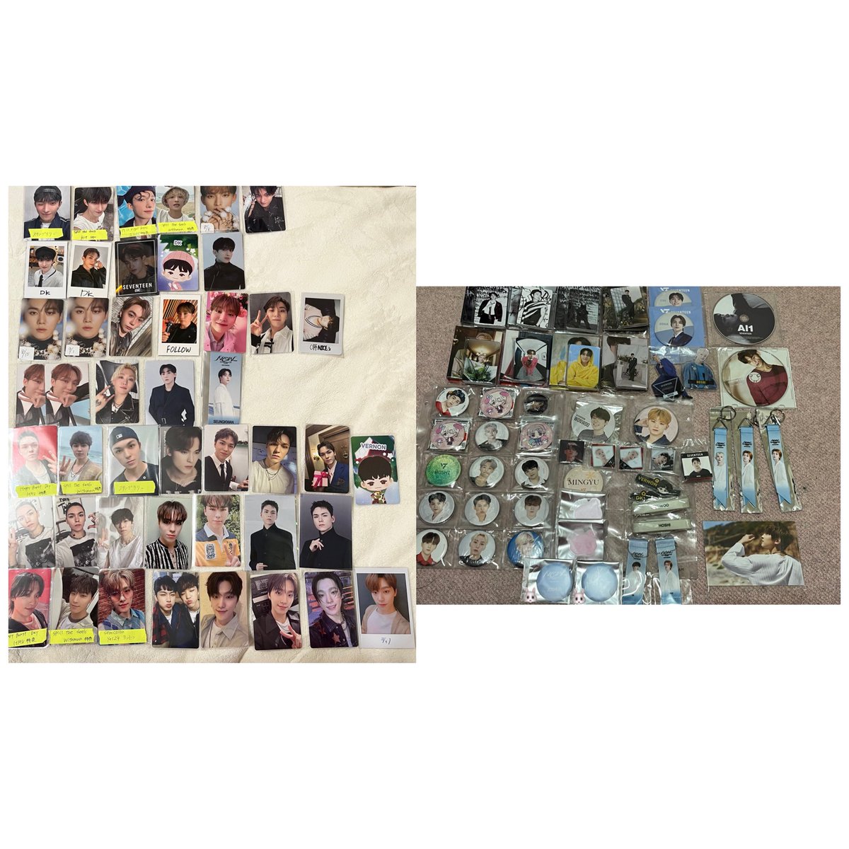 seventeen セブチ トレカ 会場限定 ラキドロ 缶バッジ miniteen めじる