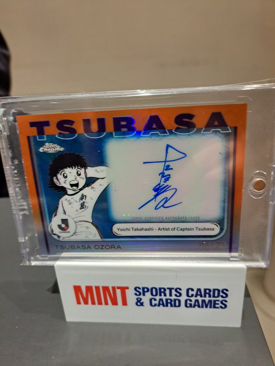 TOPPS 2025 Jリーグ 高橋陽一 直筆サインカード 大空翼 キャプテン翼