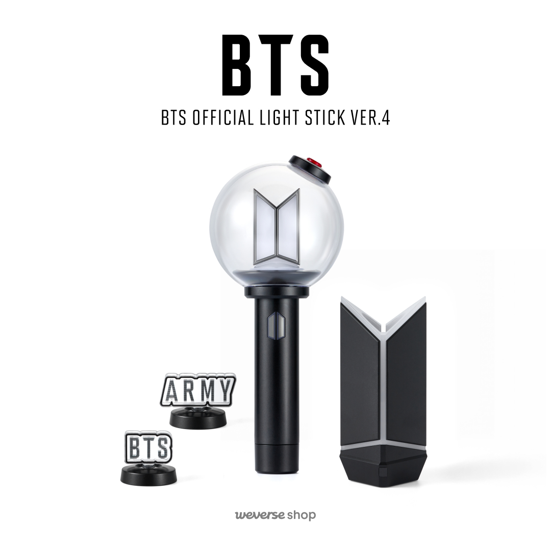 BTS OFFICIAL LIGHT STICK VER.4 専用アクセサリー商品の追加販売決定