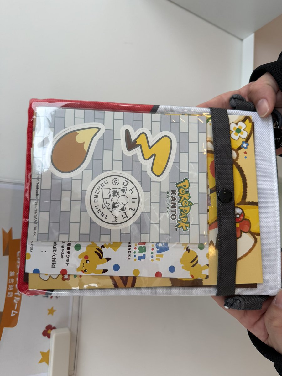 ポケパーク カントー】エリートトレーナーズパス特典 オリジナルグッズ