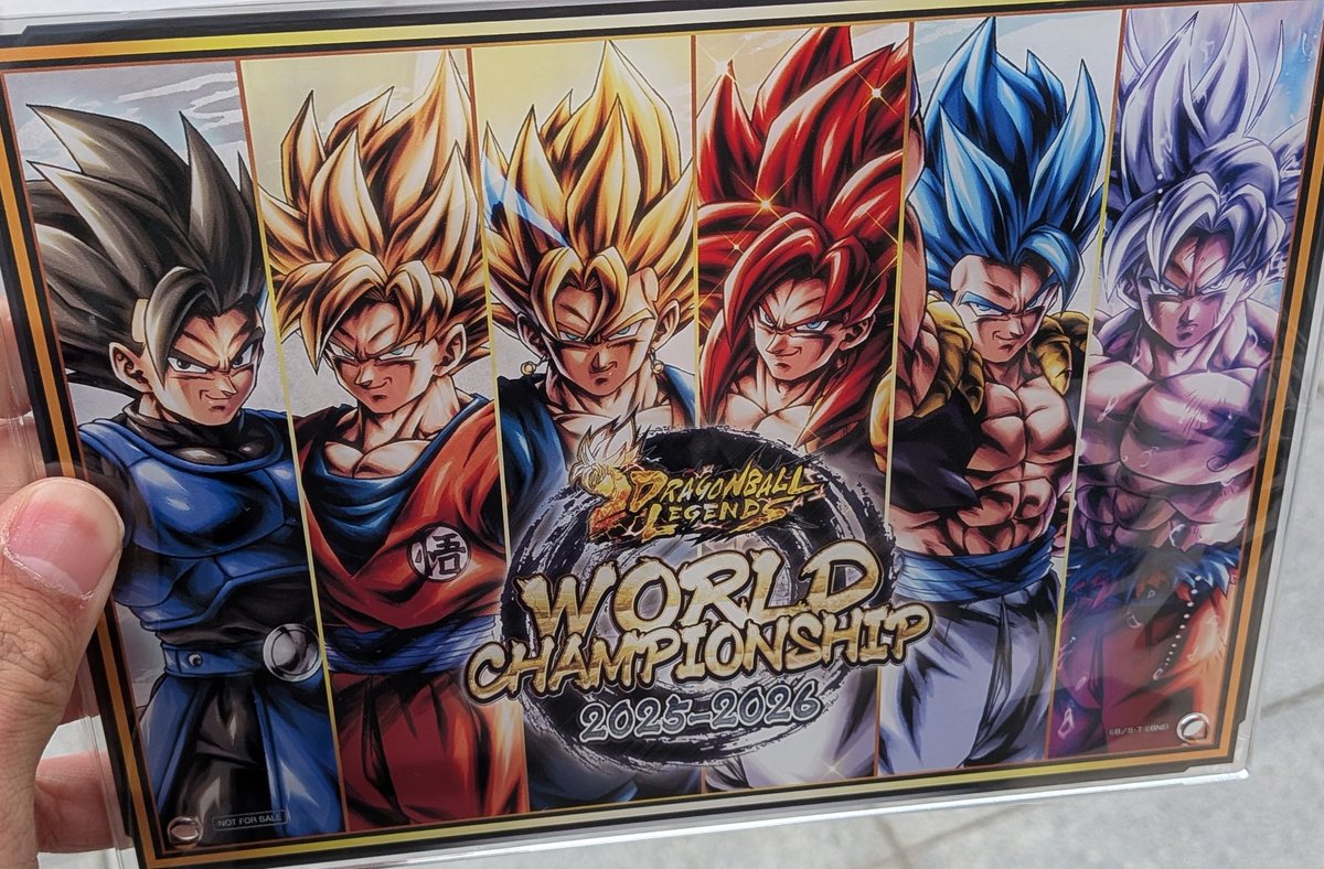 ドラゴンボールレジェンズ チャンピオンシップ 来場特典！ アクリル