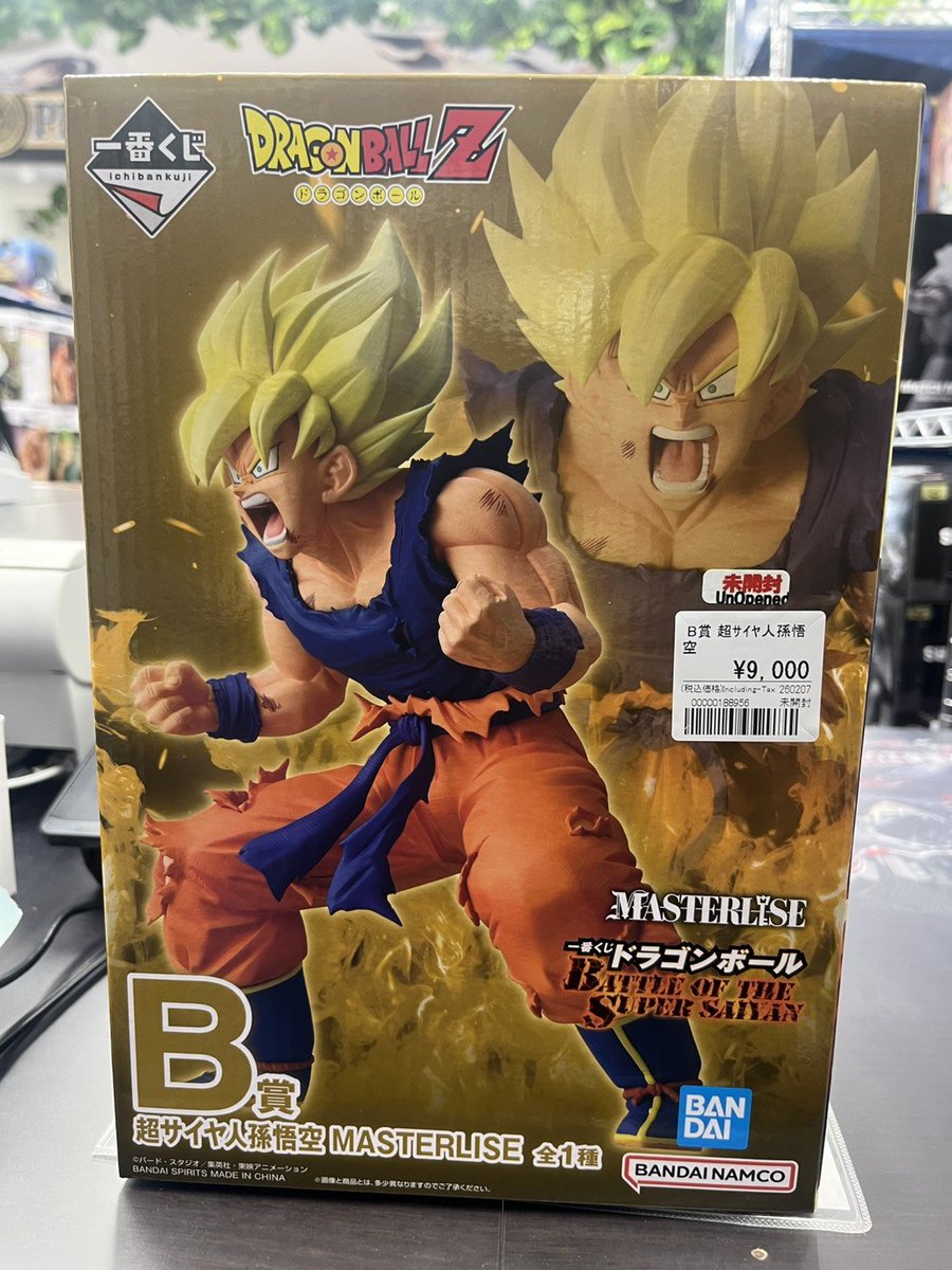 ドラゴンボール新作一番くじフィギュア販売情報‼ BATTLE OF THE SUPER