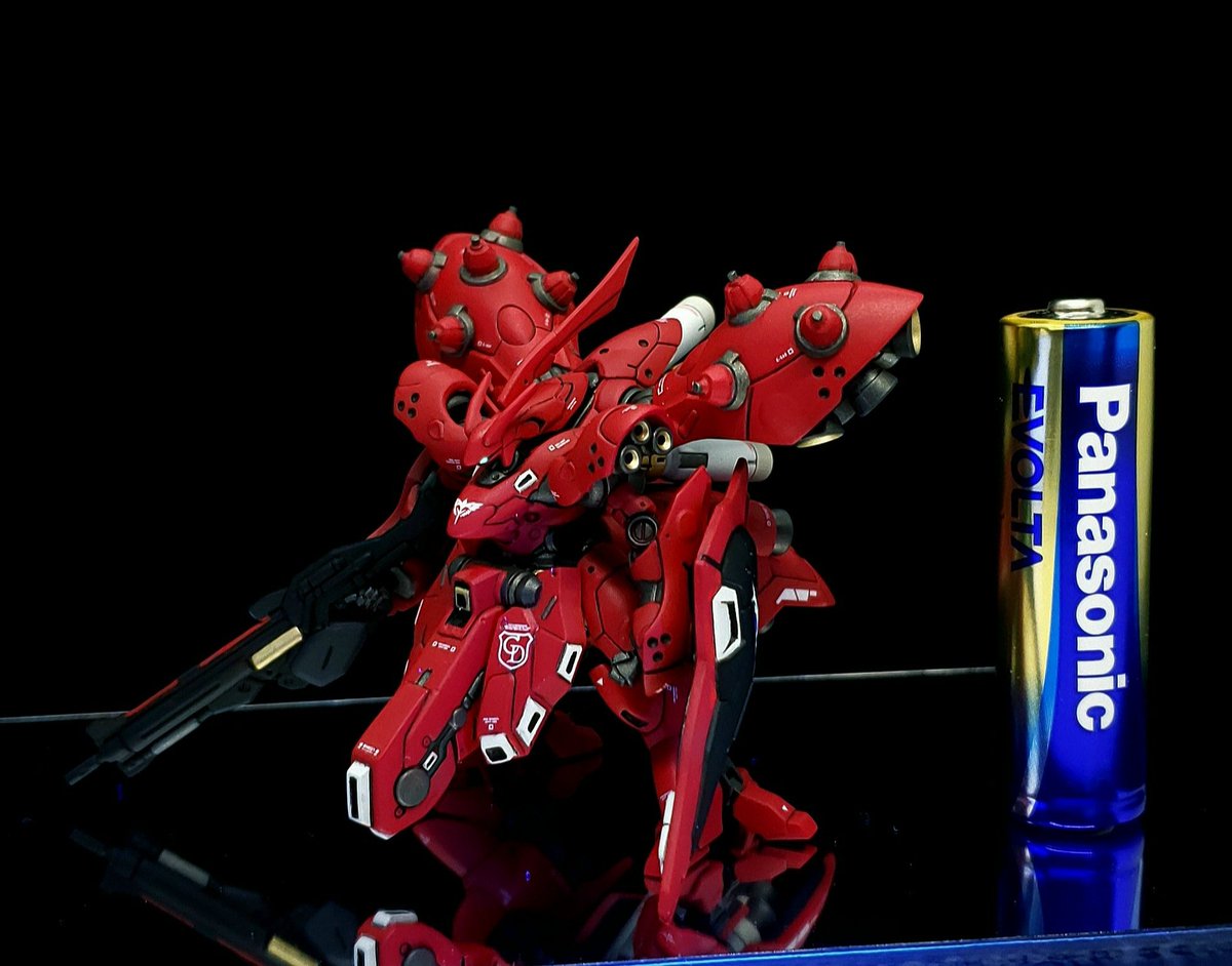 バンダイ ガンダムアーティファクト 第1弾 ナイチンゲール 塗装・改修