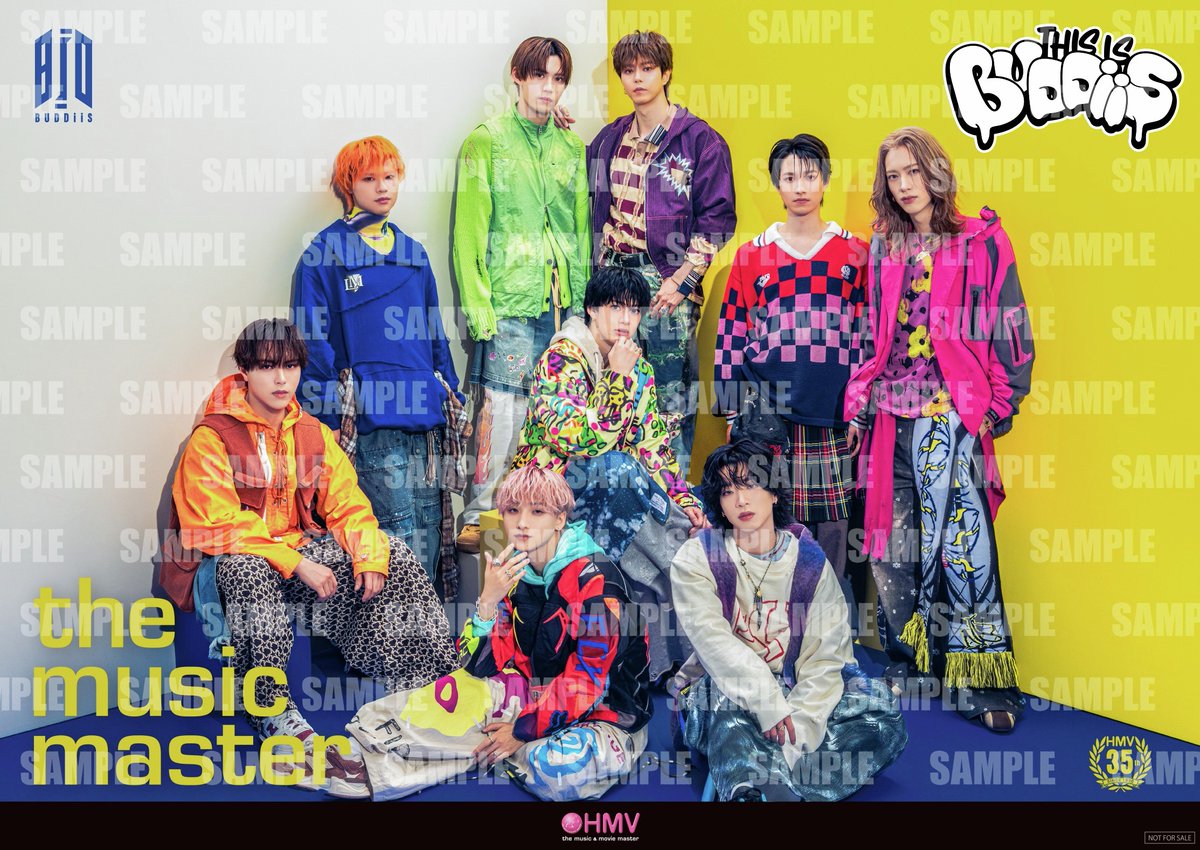 BUDDiiS】 『THIS IS BUDDiiS』発売記念 HMVキャンペーンの実施が決定
