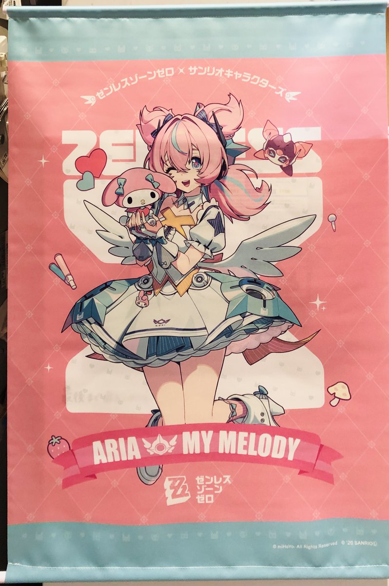 🌟景品入荷情報🌟 「ｾﾞﾝﾚｽｿﾞｰﾝｾﾞﾛ×ｻﾝﾘｵｷｬﾗｸﾀｰｽﾞ タペストリー(全4種