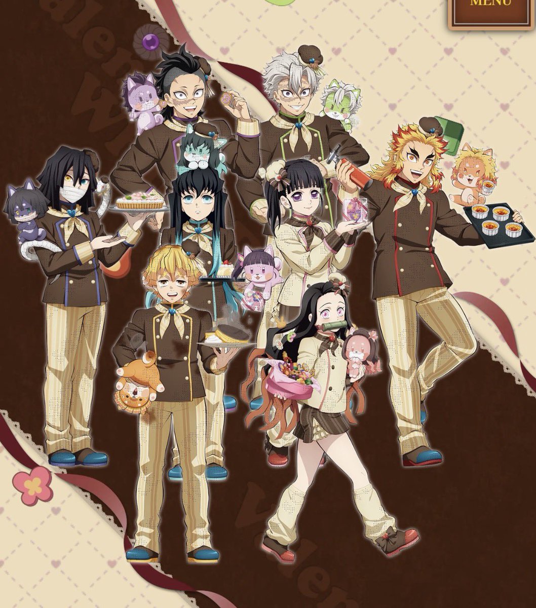 枠入り募集】 ufotable Cafe 鬼滅の刃 with me期(3/10～) ドリンク