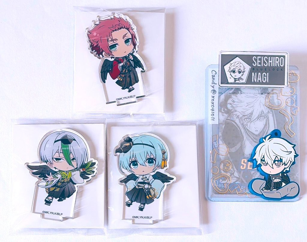 交換]ブルーロック スマイルベースカフェ 天狗茶亭 アクリルミニ