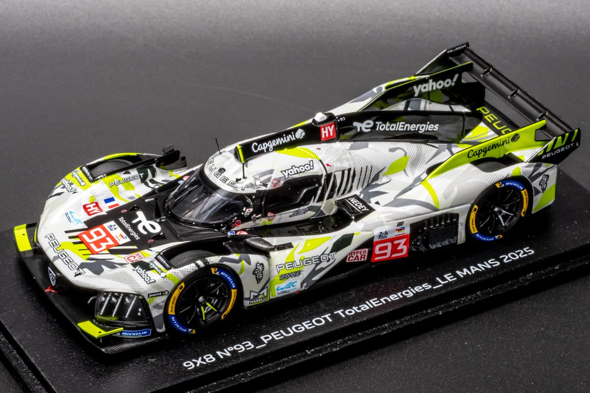 買ったハイパーカーミニカー#4 1/43 スパーク プジョー9X8 1万2千円位