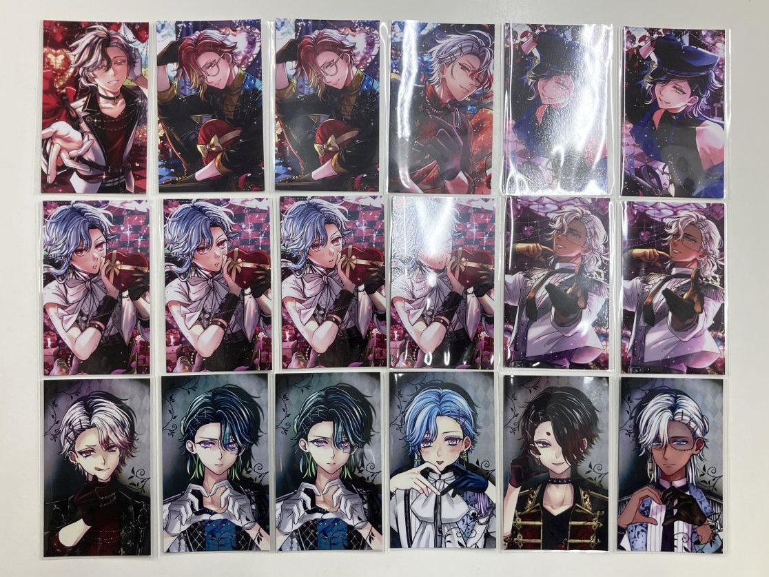 入荷情報】#あくねこ バレンタイントレカ風カードが 入荷しました