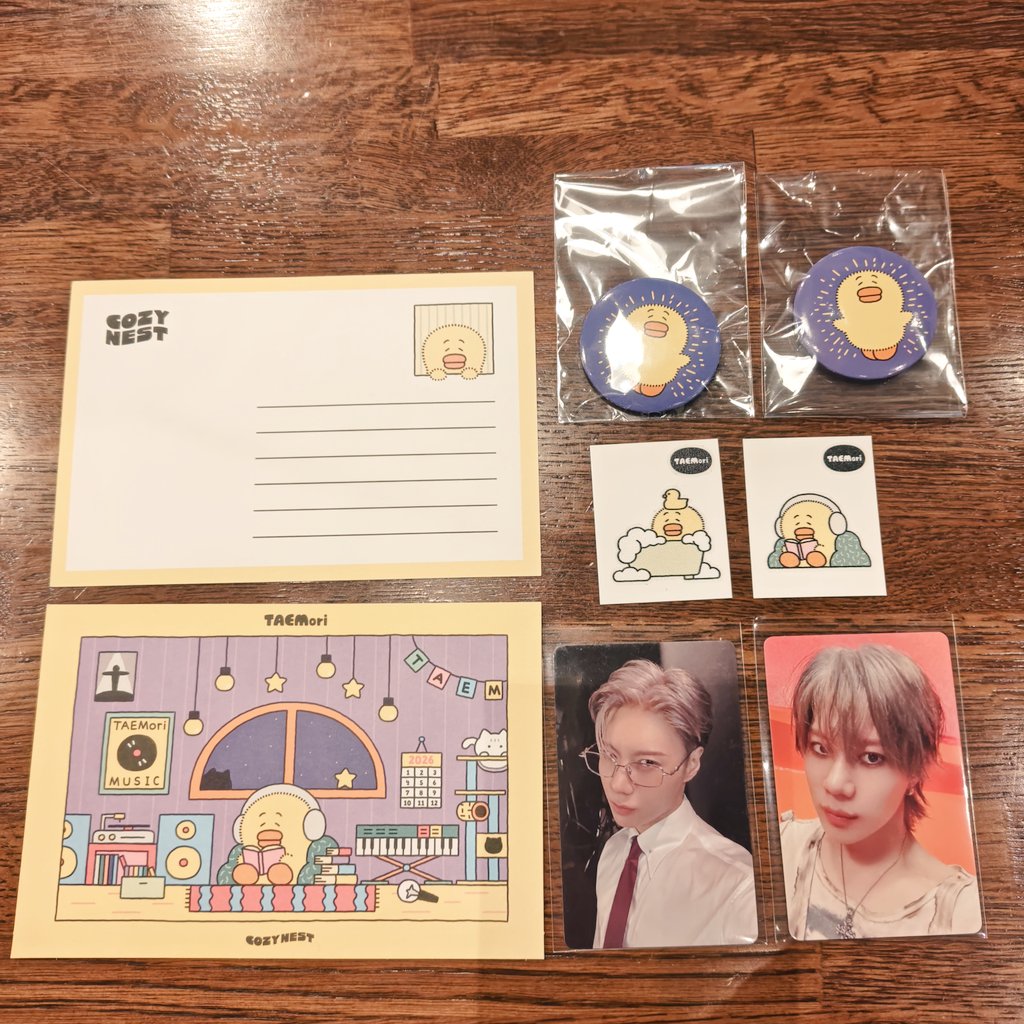 TAEMori POP-UP STORE 🏠COZY NEST in JAPAN 💛 ③ ・入場🎁と購入特典