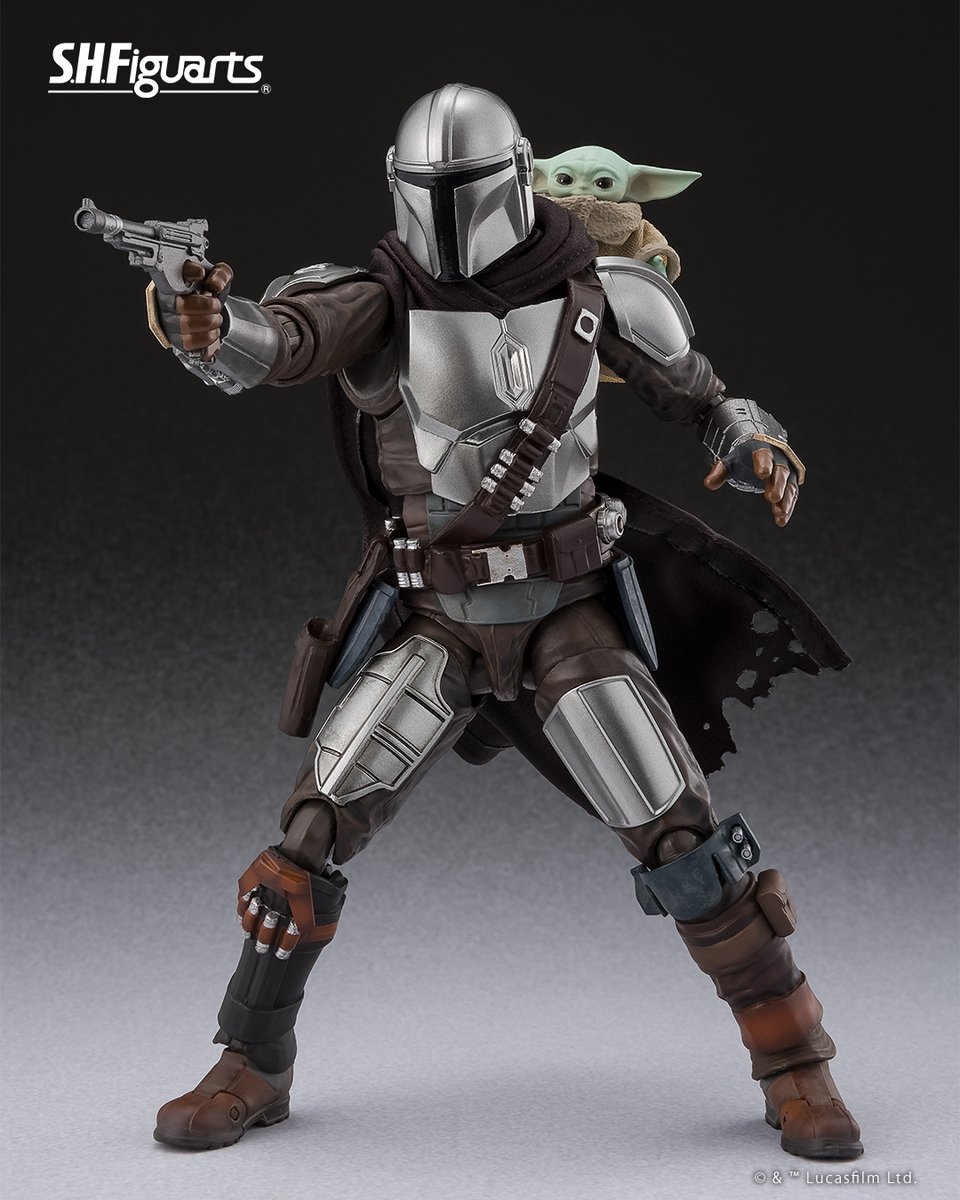 スター・ウォーズ』最新映画より 「S.H.Figuarts マンダロリアン