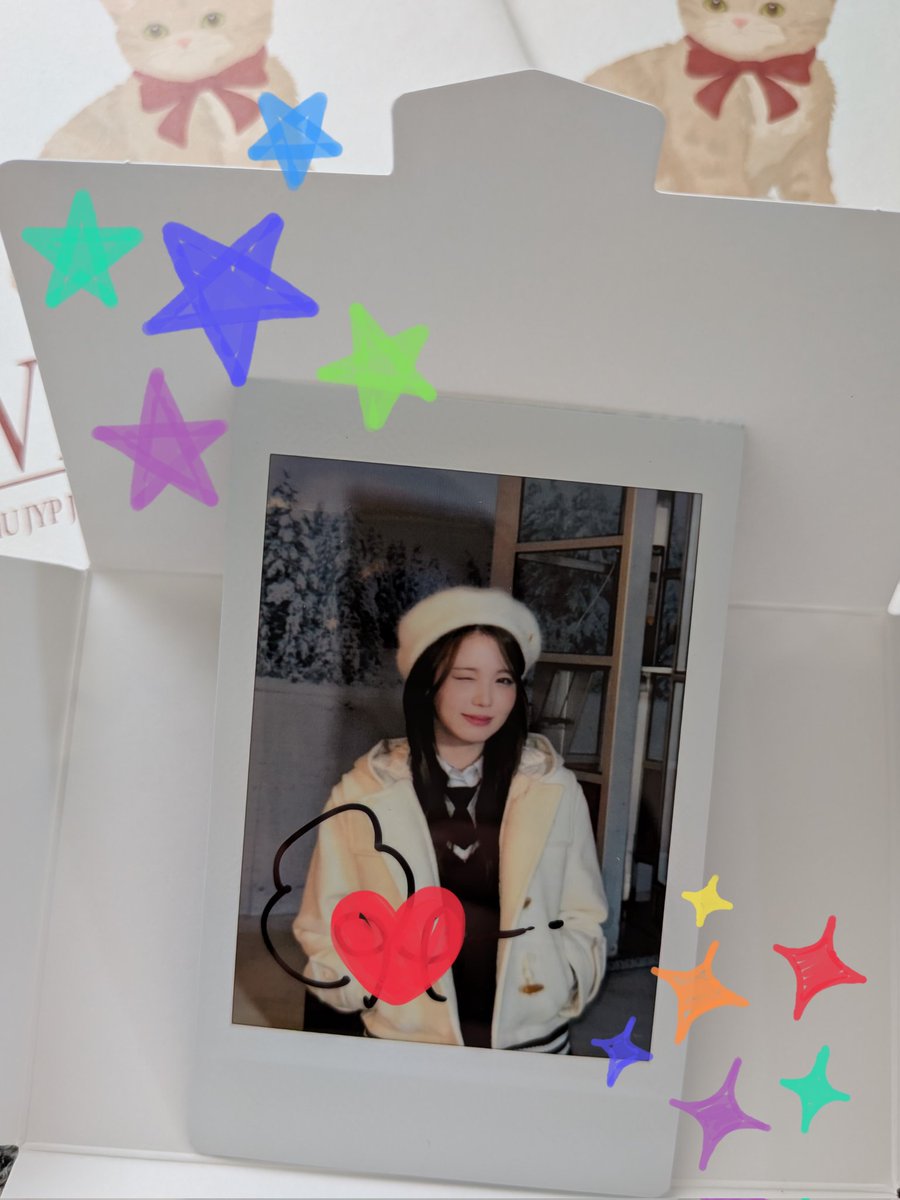 初のチェキはあやかちゃんがきてくれました✨ずっとずっと届くの待って