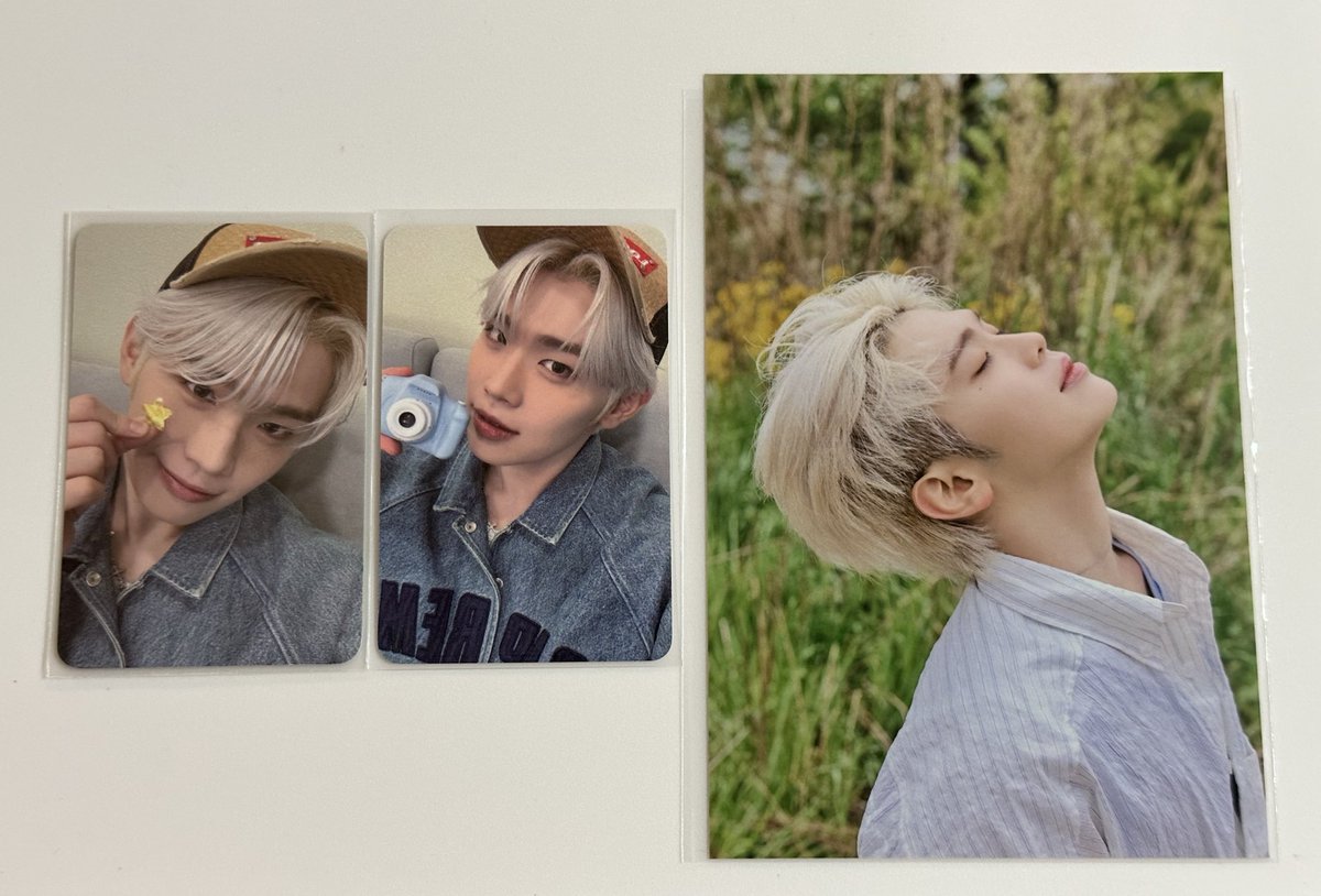 ZEROBASEONE ZB1 ゼベワン トレカ 交換 Re-FLOW 特典 サノク 韓国