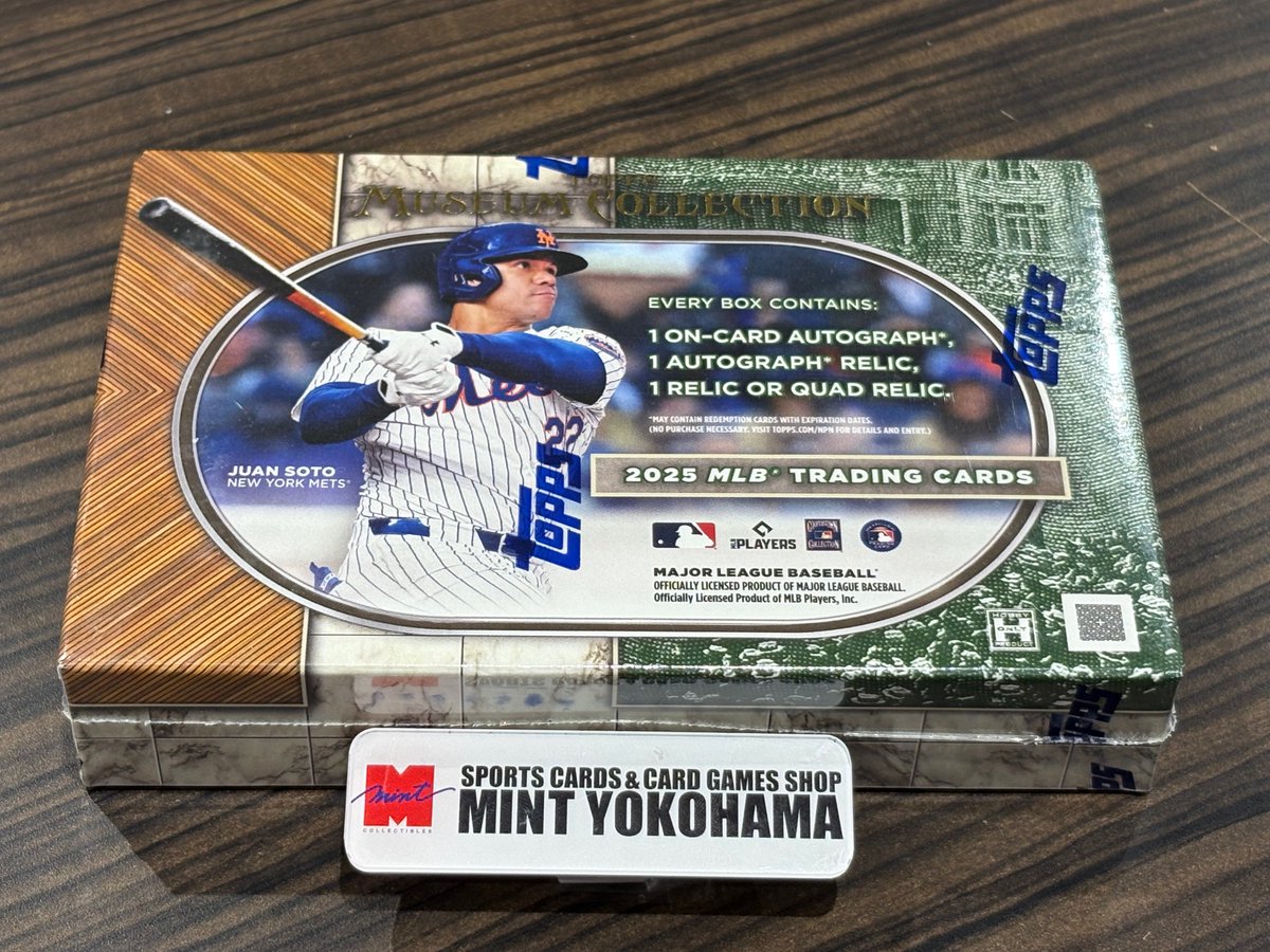 本日入荷新商品！】 「MLB 2025 TOPPS MUSEUM COLLECTION HOBBY