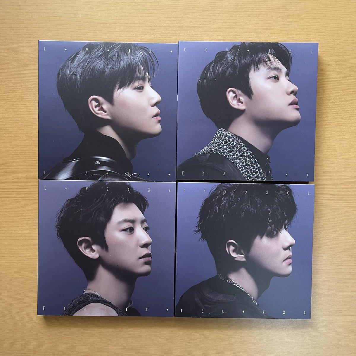 EXO REVERXE トレカ ユニットトレカ ポストカード 本体 交換 譲