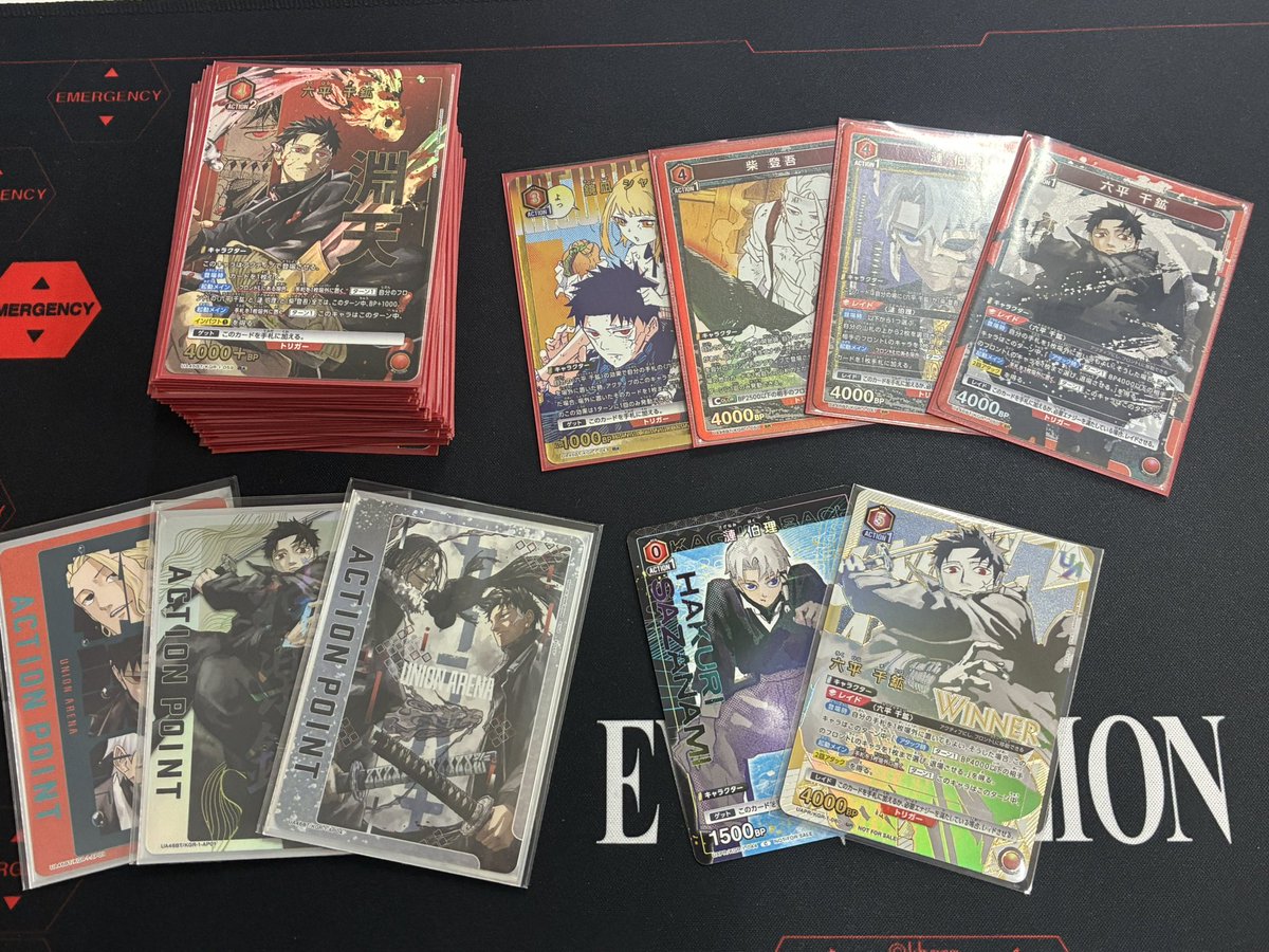 カグラバチのユニオンレア争奪戦、優勝できました！ 使用デッキ:千鉱伯