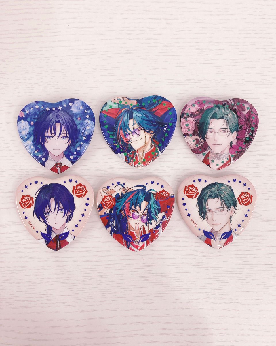 🎀入荷情報🎀 にじさんじ 花籠つばさ 魁星 五木左京 ランダムハート型