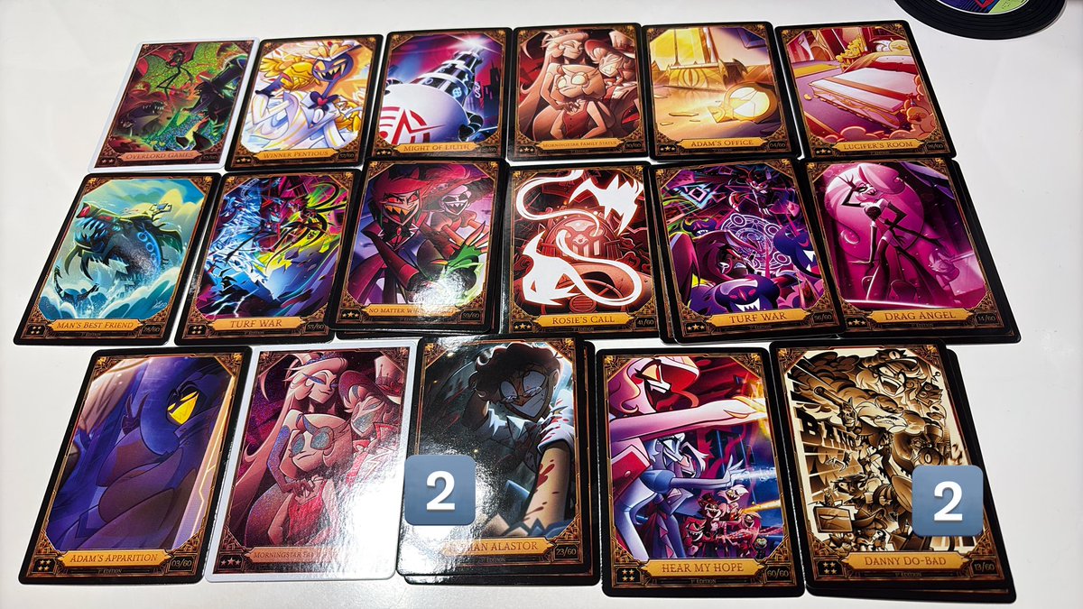 RT @oritzo0119: 【交換】ハズビンホテル トレカ HazbinHotel