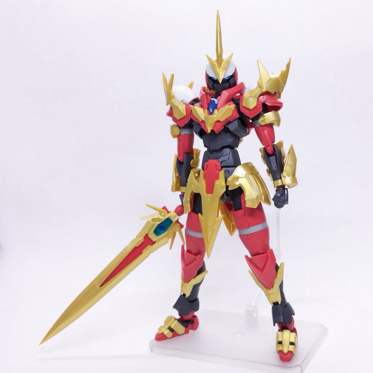 更に色々参考にして赤の量を調整して完成！ ヴァーミリオンナイト