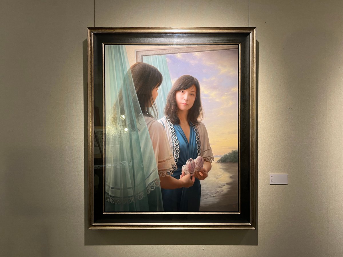 塩谷亮 刻を描くリアリズム」を千駄ヶ谷の佐藤美術館で見た。初の大