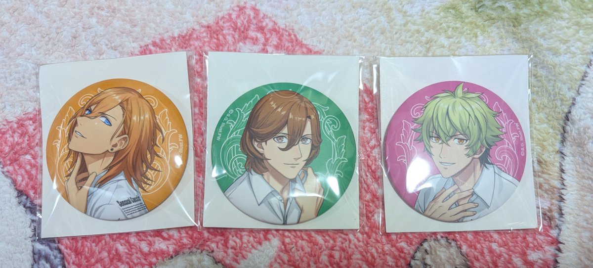 譲渡】 うたプリ/グラショ/FP/缶バッジ/SHINING/RAIGING [譲]レン、嶺