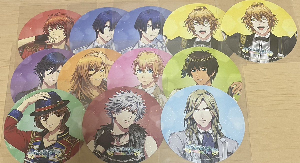 交換 うたプリ シャニライ 8th オルショ 特典 コースター アニメイト