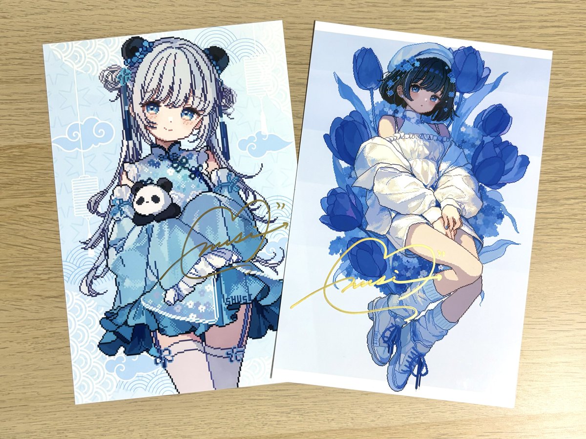 A賞の直筆サイン入りプロマイド！ 思っていたより大きい！ので