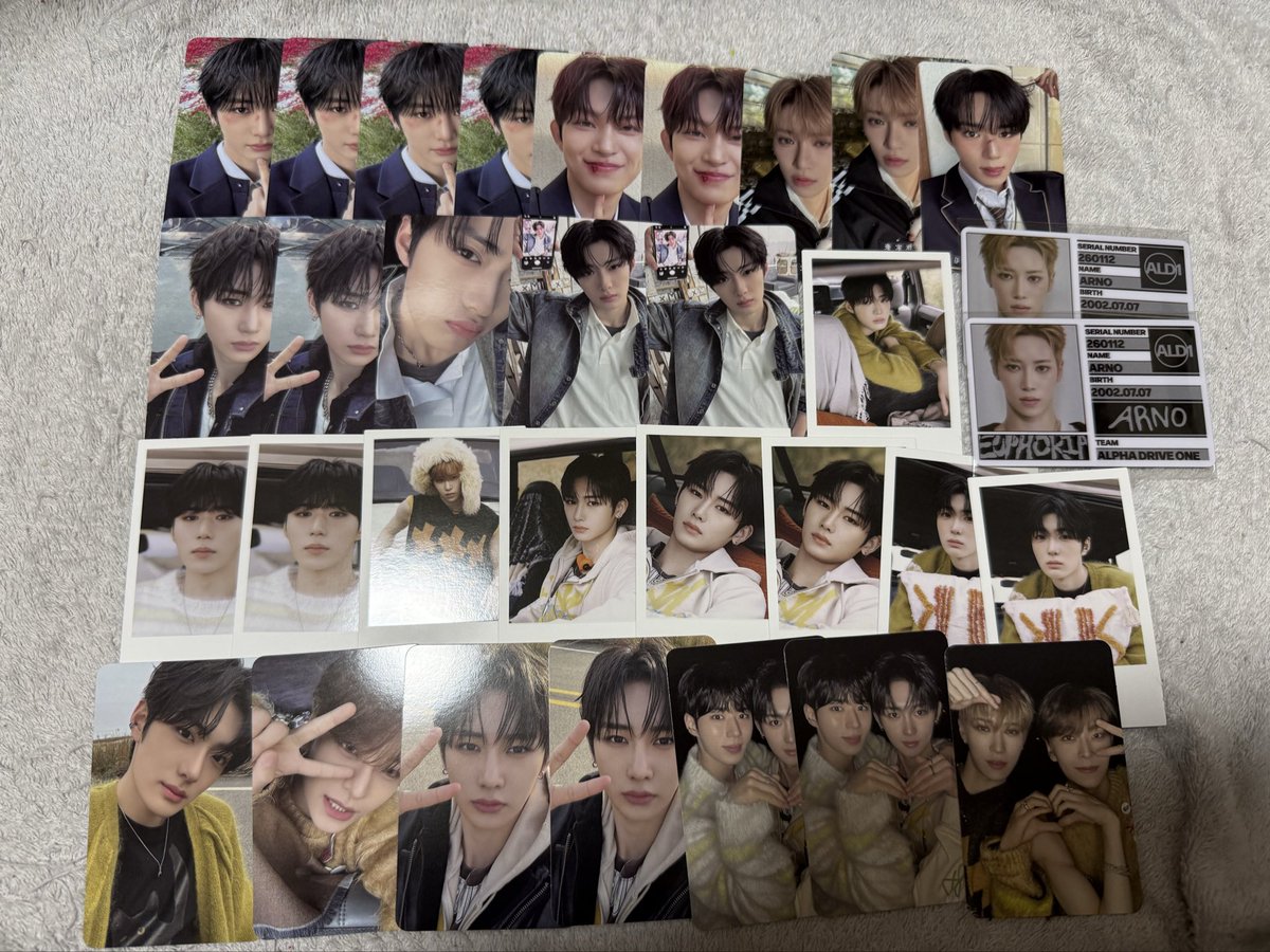 ALPHA DRIVE ONE EUPHORIA ALD1アドワン アルバム トレカ 特典 交換