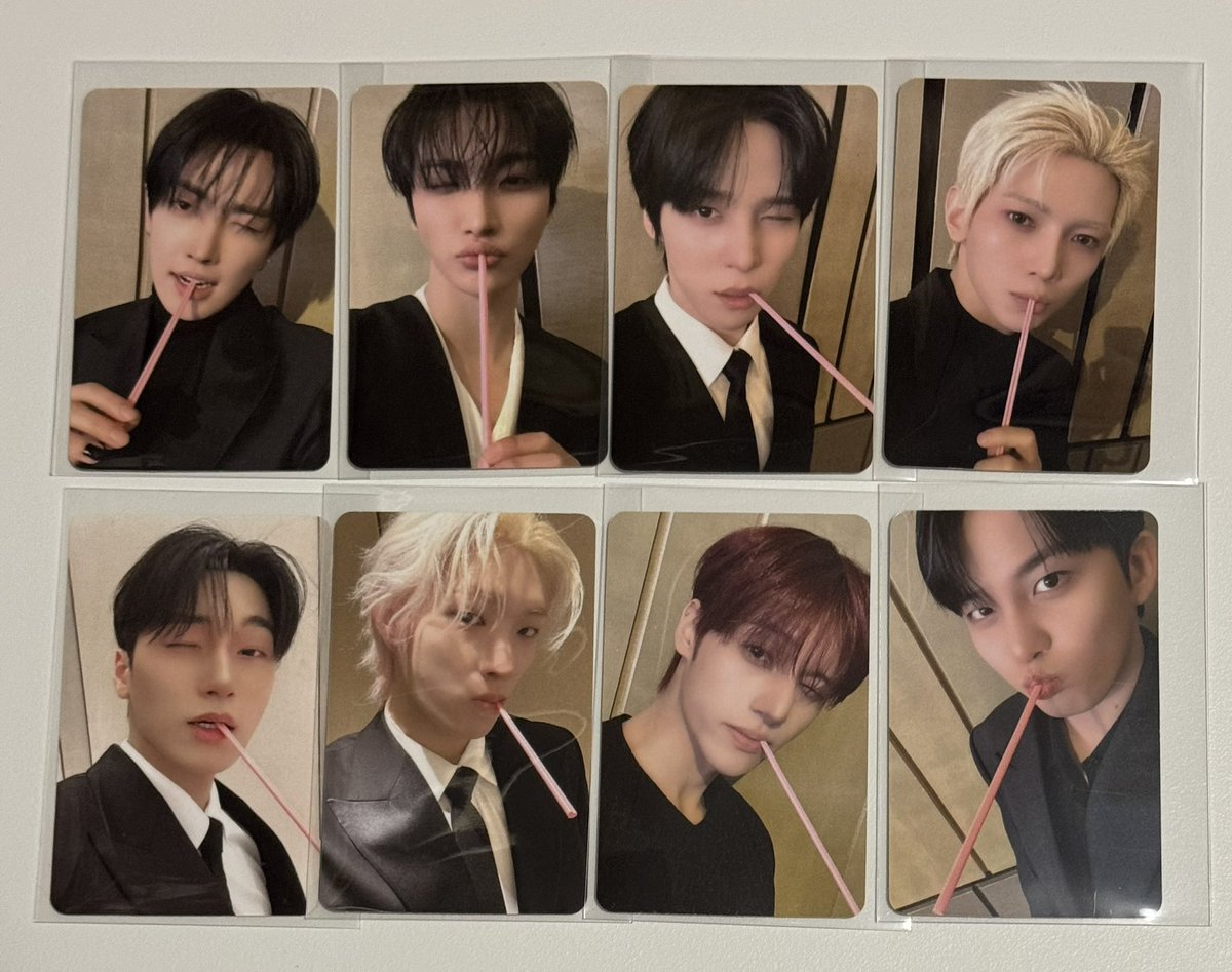 ATEEZ Applemusic 🥤ストローver 本日到着いたしました😊 共同に参加