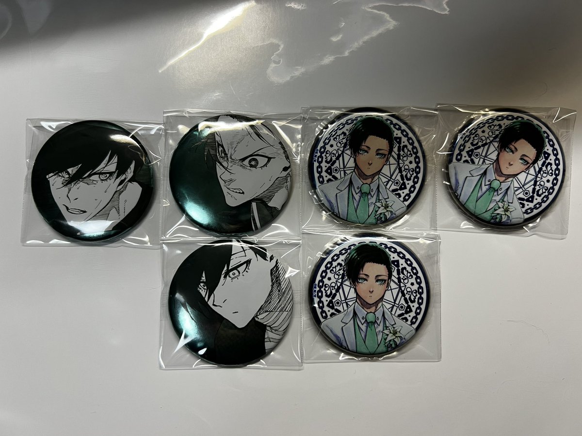 交換・譲渡】 ブルーロック シークレットメタル缶バッジ ブルーロック