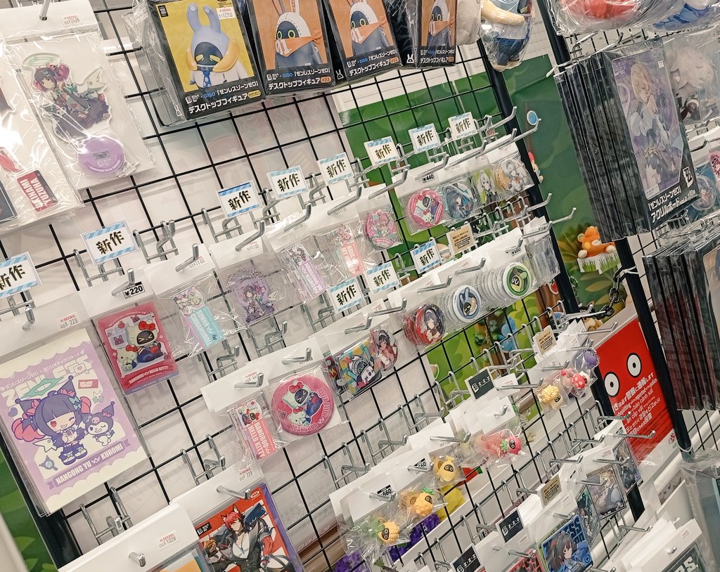 コーナー紹介】 ゼンレスゾーンゼロ 当店では最新のグッズや個別グッズ