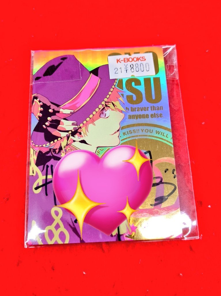 入荷情報】 うたプリ ◇直筆サイン入り カード 来栖翔 入荷致しました